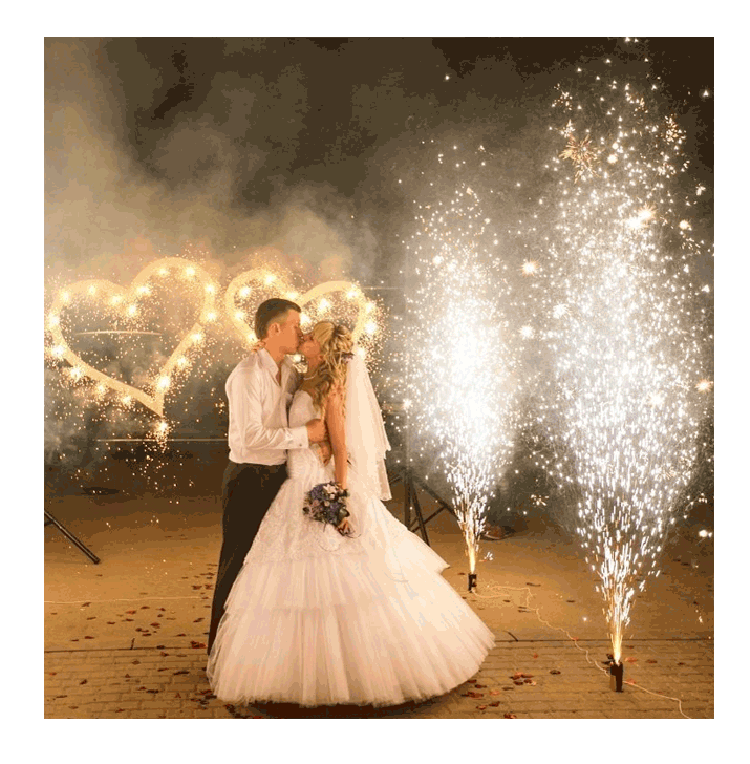 Организация пиротехнического шоу на свадьбу  Бородино | borodino.salutsklad.ru