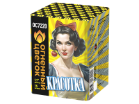 Красотка Батарея салютов купить в Бородино | borodino.salutsklad.ru