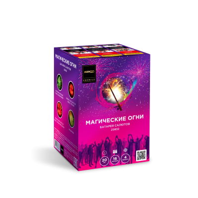 Магические огни Батарея салютов купить в Бородино | borodino.salutsklad.ru