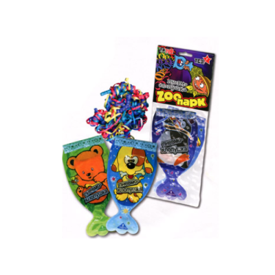 Зоопарк ТСЗ Надувная хлопушка купить в Бородино | borodino.salutsklad.ru