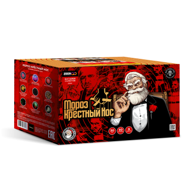 Мороз Крестный нос Батарея салютов купить в Бородино | borodino.salutsklad.ru