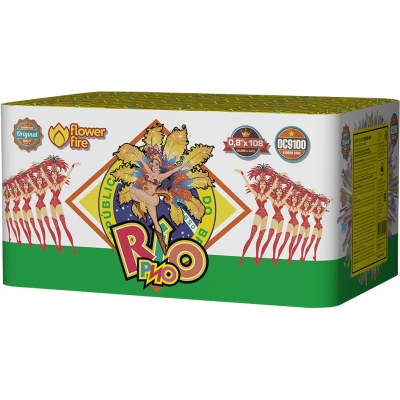 Рио S Батарея салютов купить в Бородино | borodino.salutsklad.ru