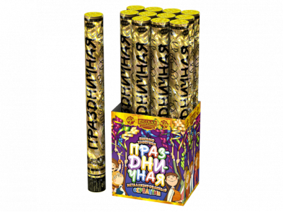 Праздничная 50 Пневматическая хлопушка купить в Бородино | borodino.salutsklad.ru