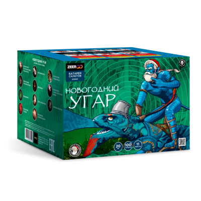 Новогодний УГАР Салют купить в Бородино | borodino.salutsklad.ru