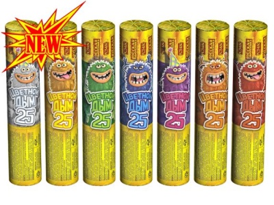 Цветной дым 25 Цветной дым купить в Бородино | borodino.salutsklad.ru